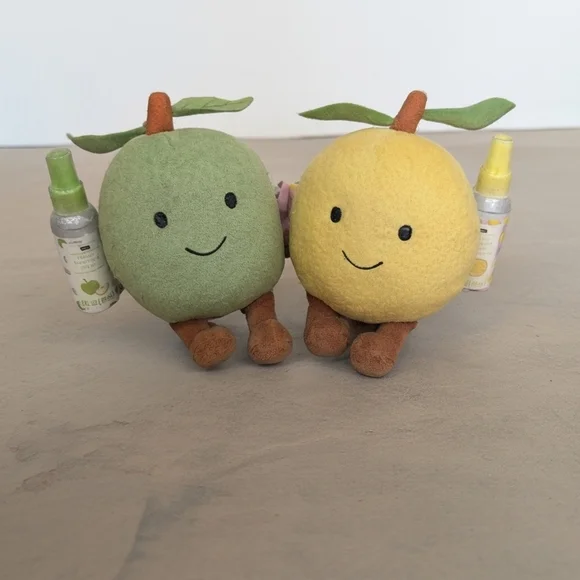 Frankford Lemon & Lime Main Squeeze Plush & Hand Sanitizer Set - Picture 1 of 8